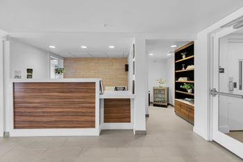 Reception area
